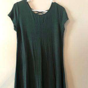 Short Sleeve Tunic Dress